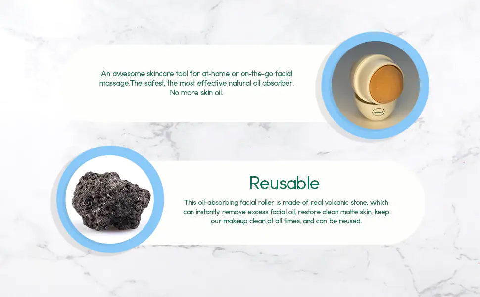 Oil-Absorbing Face Roller